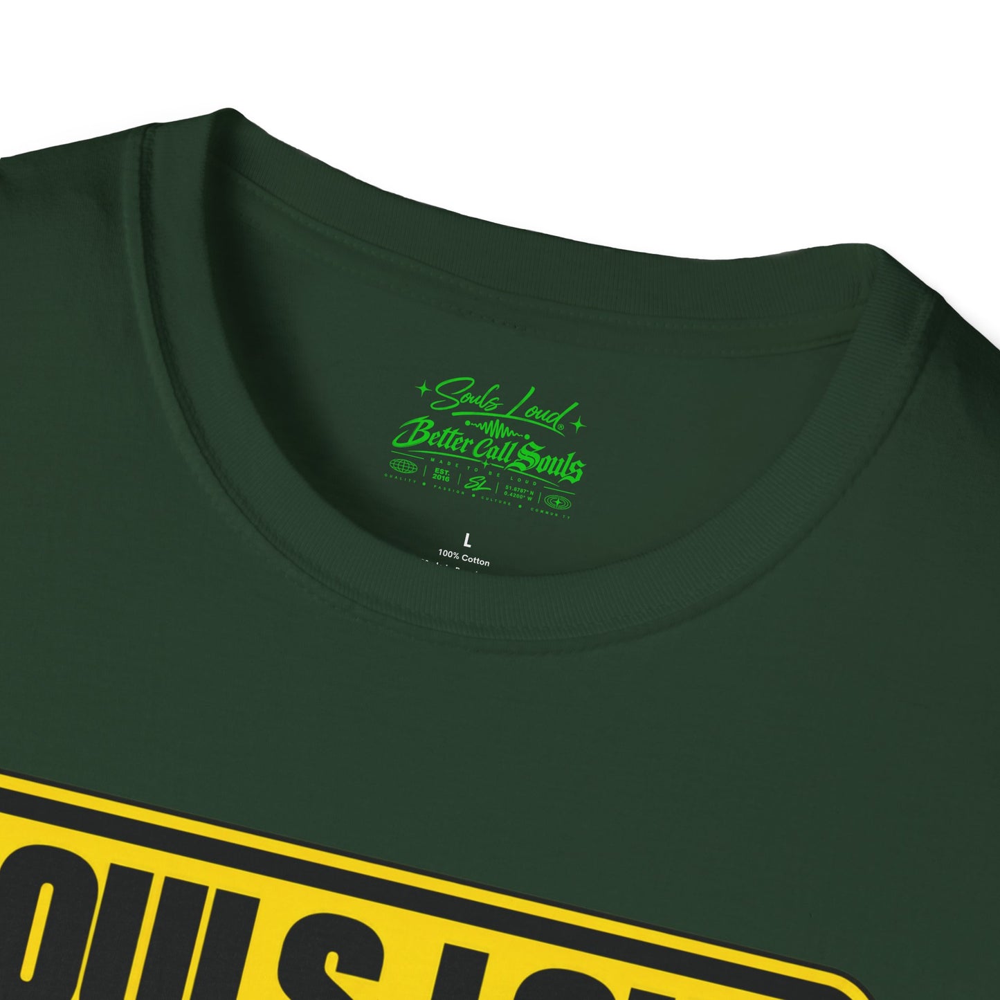 Souls Loud Martial Arts Retro Bruce Lee T-Shirt