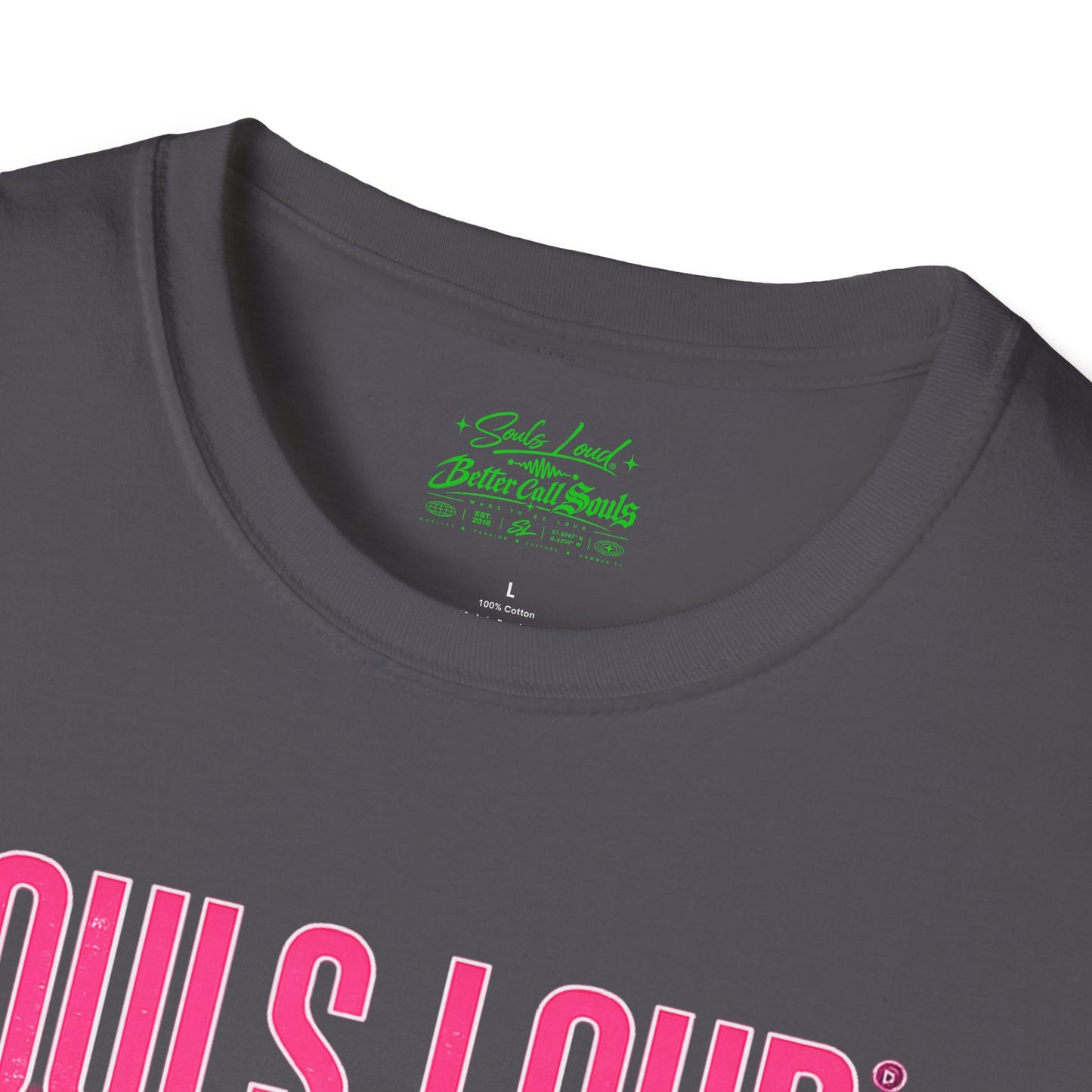 LATE NIGHT Souls Loud  Better Call Souls T-Shirt
