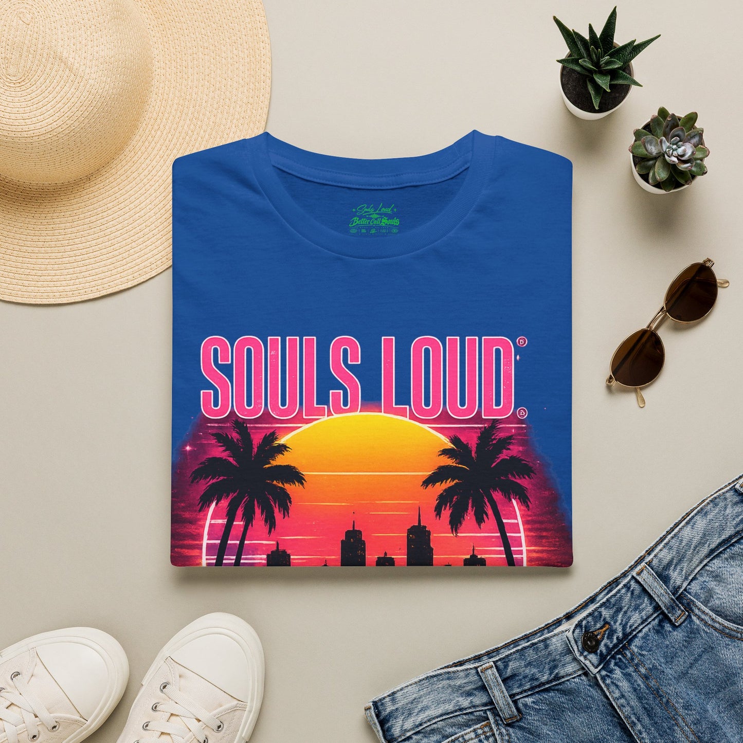 LATE NIGHT Souls Loud  Better Call Souls T-Shirt