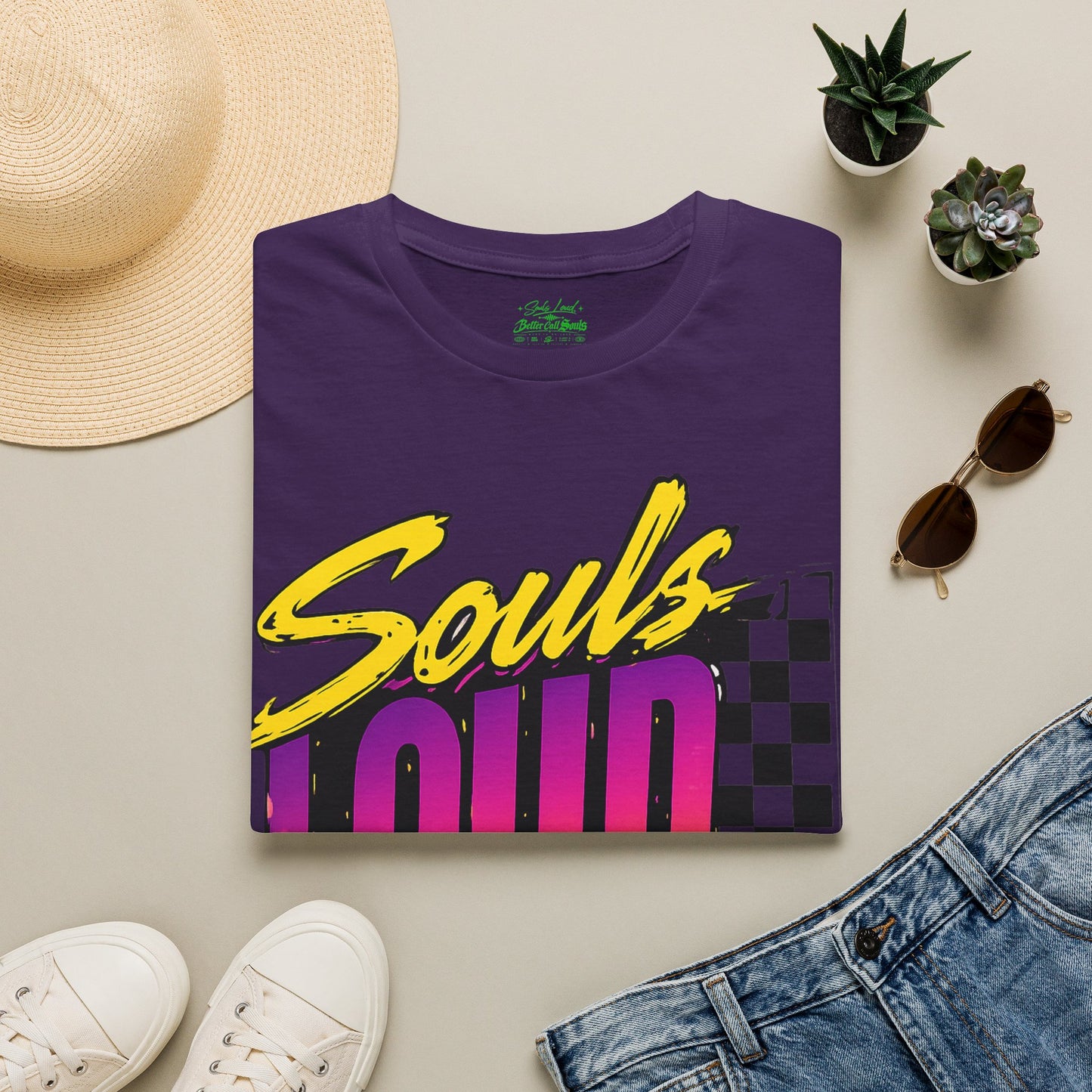 MID NIGHT DRIVE Souls Loud T-Shirt