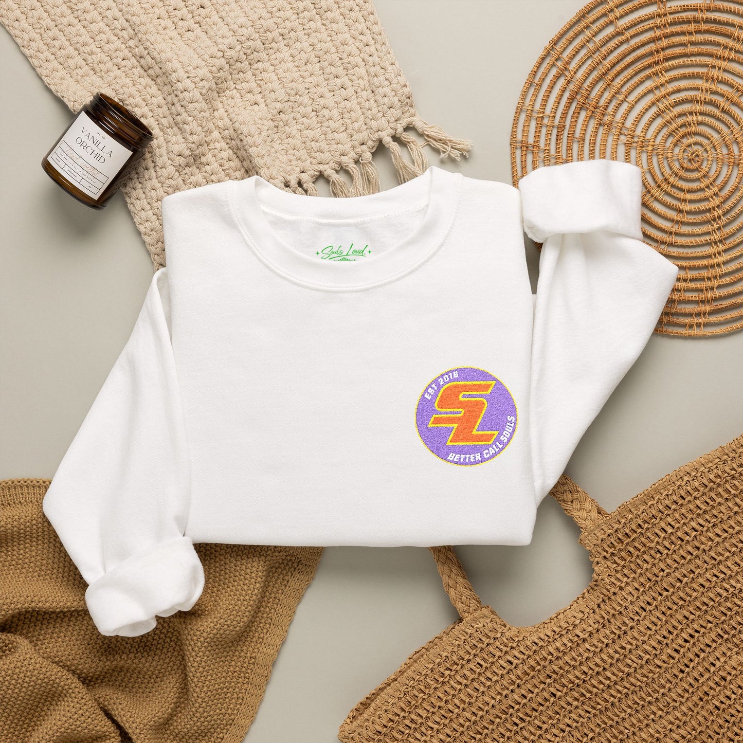 Souls Loud® SL Crest Crewneck.