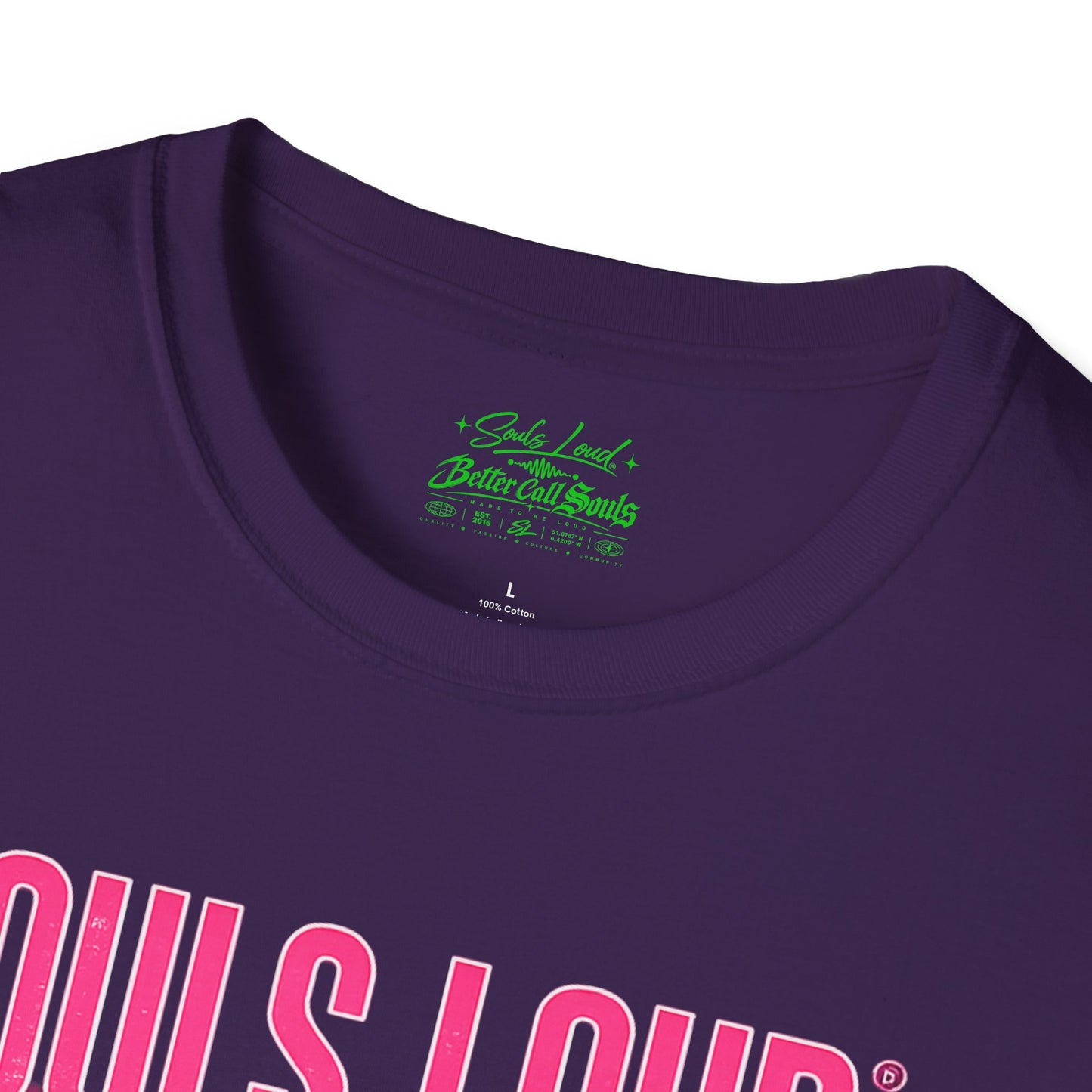 LATE NIGHT Souls Loud  Better Call Souls T-Shirt