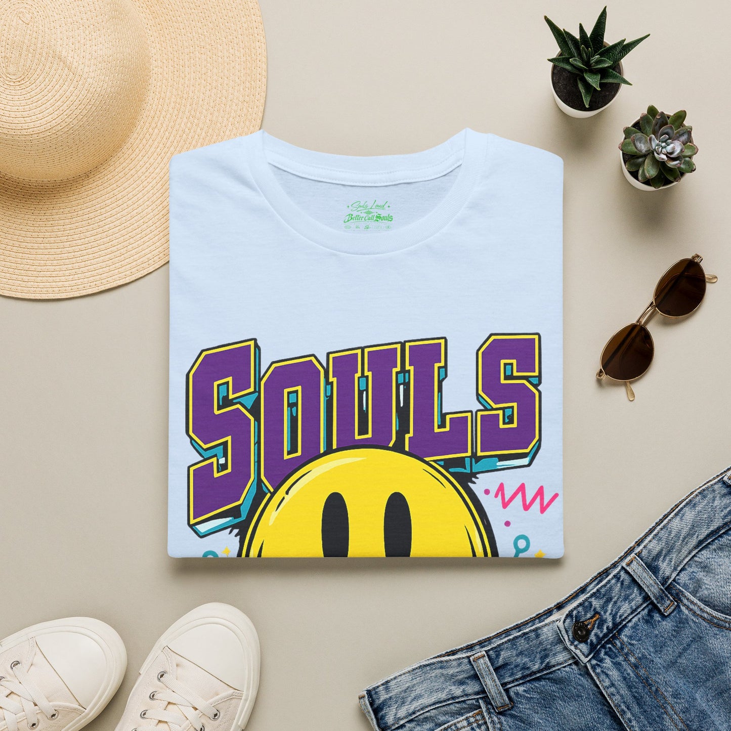 POSITIVE MENTALITY Souls Better Call Souls. T-Shirt