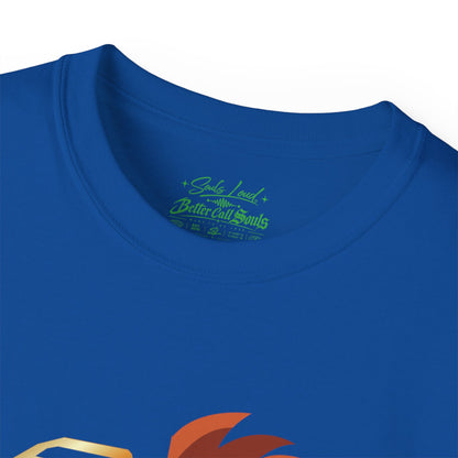 Lion Split Face T‑Shirt — "Souls Loud" Graphic Tee